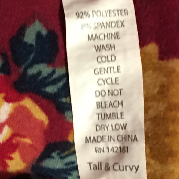 LuLaRoe TC Leggings Used Never Worn Hand Washed - Picture 3 of 3